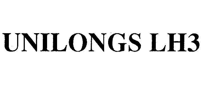 Mẫu nhãn hiệu UNILONGS LH3