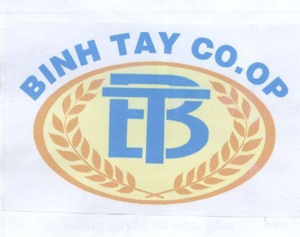 Mẫu nhãn hiệu BINH TAY CO.OP B T