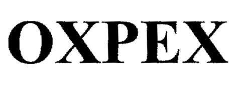 Mẫu nhãn hiệu OXPEX