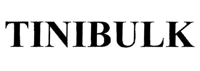 Mẫu nhãn hiệu TINIBULK