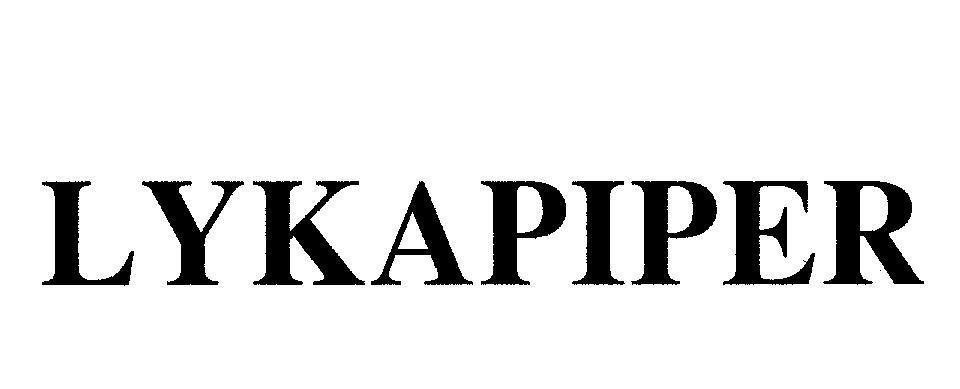 Mẫu nhãn hiệu LYKAPIPER