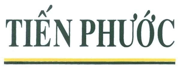 Mẫu nhãn hiệu Tiến Phước