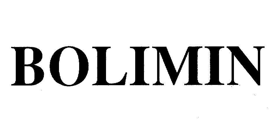 Mẫu nhãn hiệu BOLIMIN