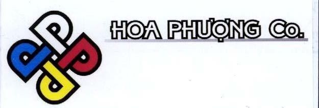Mẫu nhãn hiệu P Hoa Phượng CO