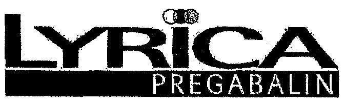 Mẫu nhãn hiệu LYRICA PREGABALIN