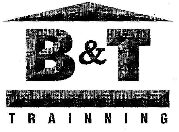 Mẫu nhãn hiệu B&T TRAINNING