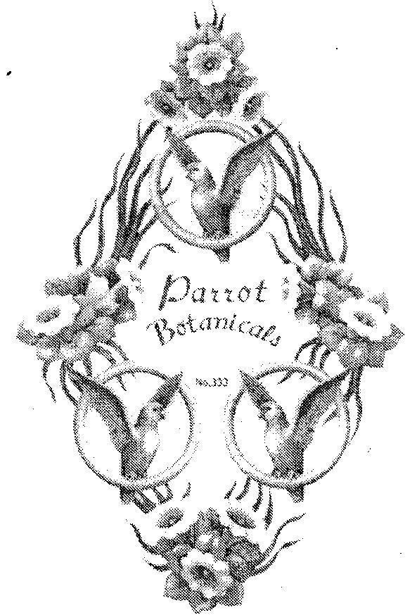 Mẫu nhãn hiệu PARROT BOTANICALS N0.333