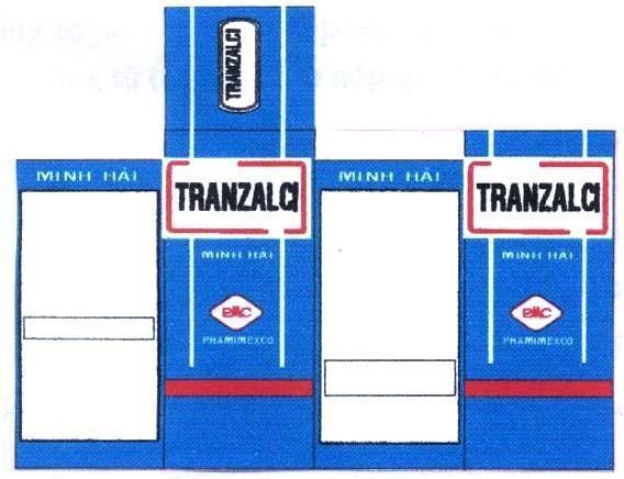 Mẫu nhãn hiệu TRANZALCI PMC MINH HảI