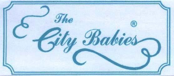 Mẫu nhãn hiệu THE CITY BABIES