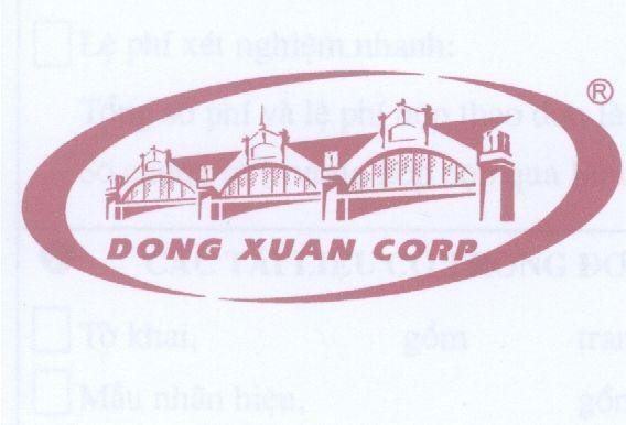 Mẫu nhãn hiệu DONG XUAN CORP