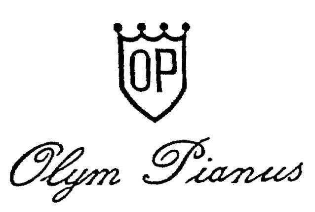 Mẫu nhãn hiệu OP OLYM PIANUS