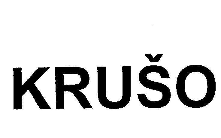 Mẫu nhãn hiệu KRUSO