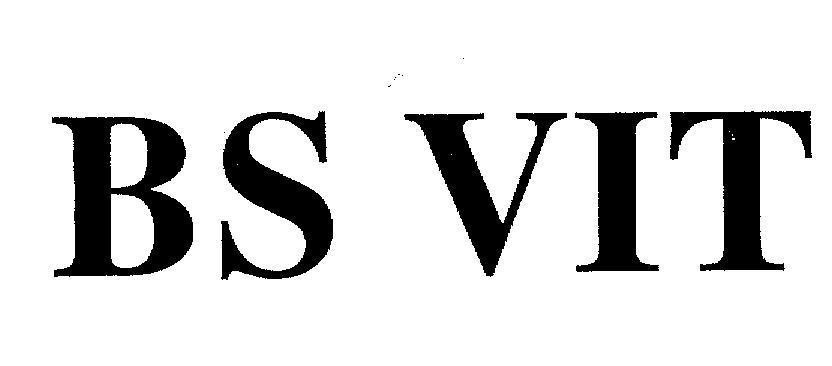 Mẫu nhãn hiệu BS VIT
