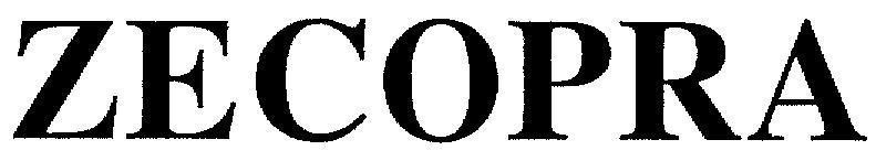 Mẫu nhãn hiệu ZECOPRA