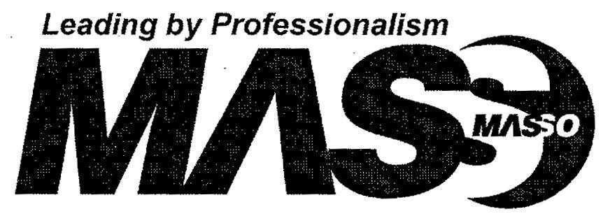 Mẫu nhãn hiệu LEADING BY PROFESSIONALISM MASSO MAS S O