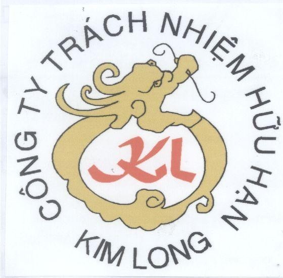Mẫu nhãn hiệu Công Ty Trách Nhiệm Hữu Hạn Kim Long KL