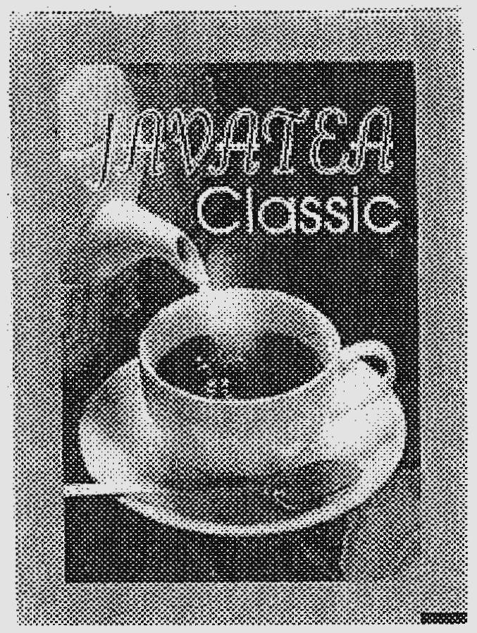 Mẫu nhãn hiệu JAVATEA CLASSIC