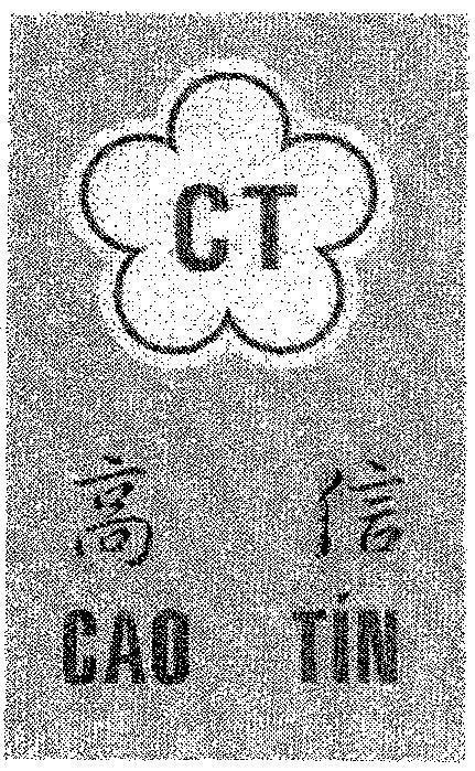 Mẫu nhãn hiệu CT Cao Tín GAO XIN