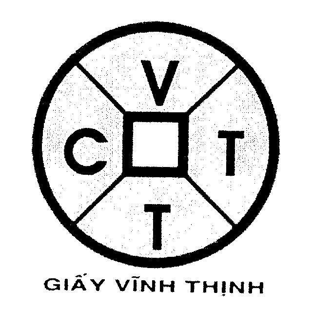 Mẫu nhãn hiệu C V T T GIấY VĩNH THịNH