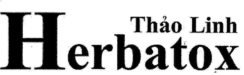 Mẫu nhãn hiệu THảO LINH HERBATOX