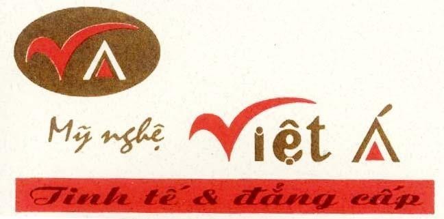 Mẫu nhãn hiệu VA MY NGHE VIET A TINH TE & DANG CAP