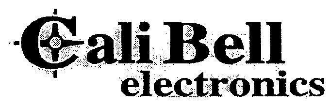 Mẫu nhãn hiệu CALI BELL ELECTRONICS