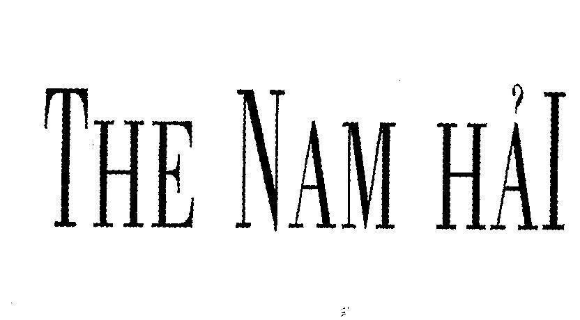 Mẫu nhãn hiệu THE NAM Hải