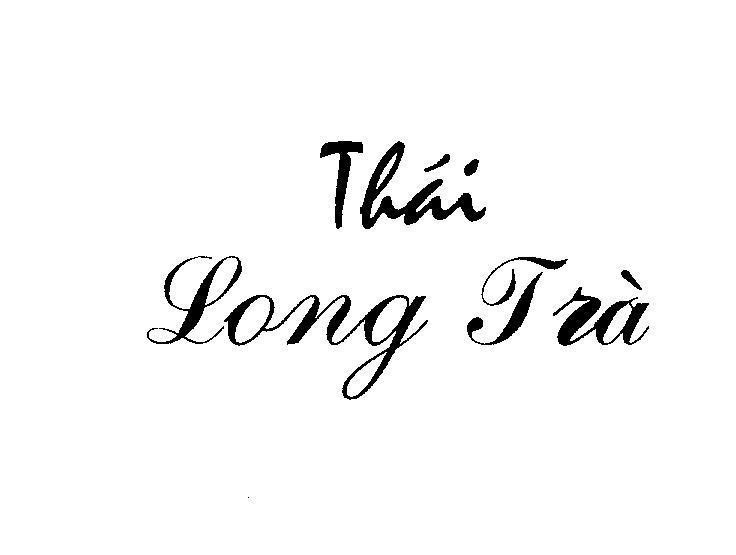Mẫu nhãn hiệu THAI SON Ô LONG TRA