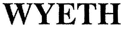 Mẫu nhãn hiệu WYETH