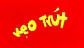 Mẫu nhãn hiệu Kẹo Trút