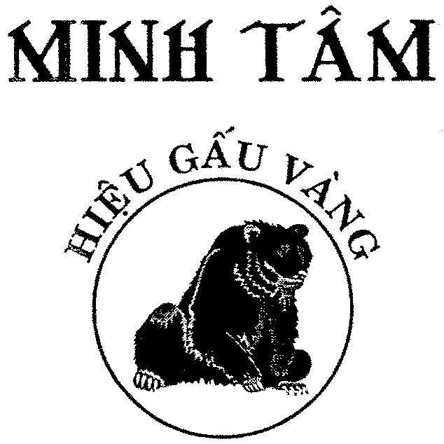 Mẫu nhãn hiệu MINH TAM, HIEU GAU VANG