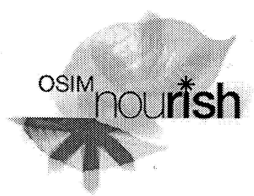 Mẫu nhãn hiệu OSIM NOURISH