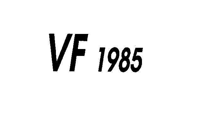 Mẫu nhãn hiệu VF 1985 NAM MOT NGHIN CHIN TRAM TAM NAM