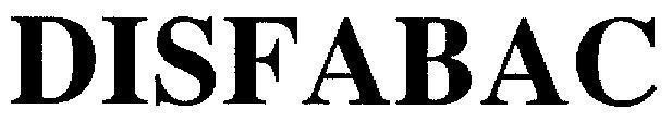 Mẫu nhãn hiệu DISFABAC