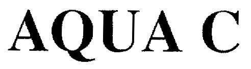 Mẫu nhãn hiệu AQUA C