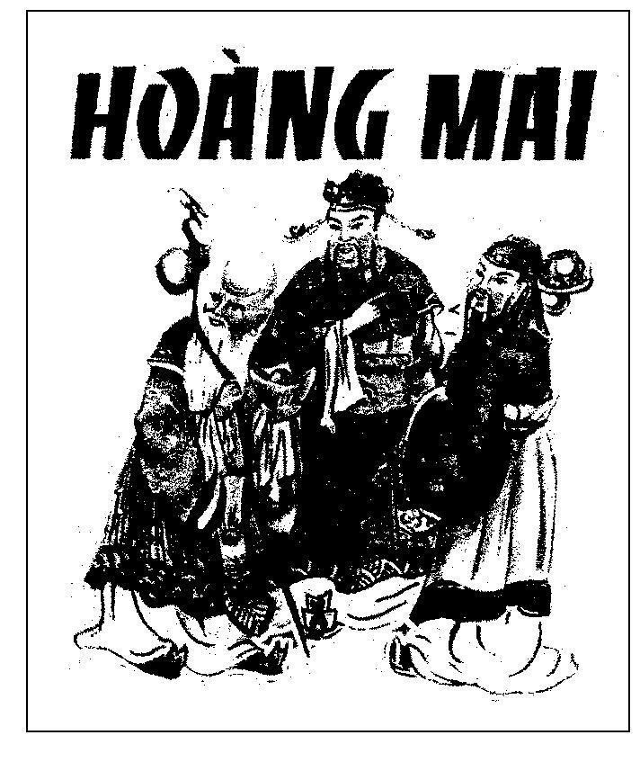 Mẫu nhãn hiệu HOANG MAI