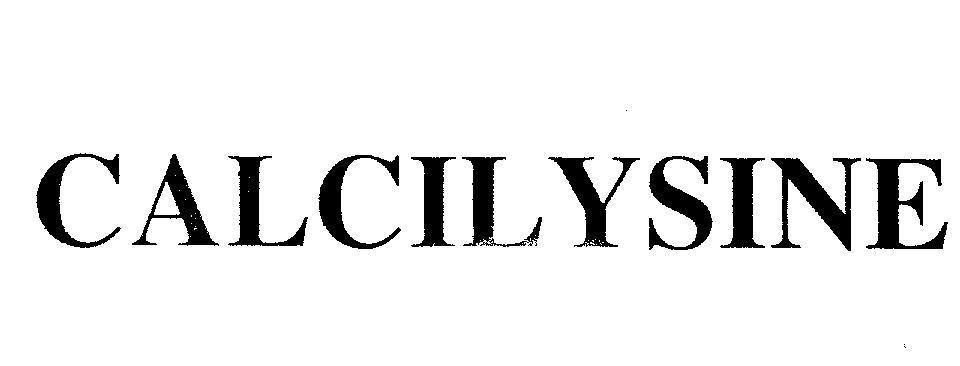Mẫu nhãn hiệu CALCILYSINE