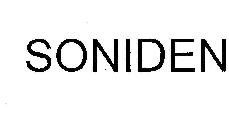 Mẫu nhãn hiệu SONIDEN