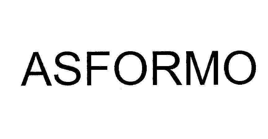 Mẫu nhãn hiệu ASFORMO