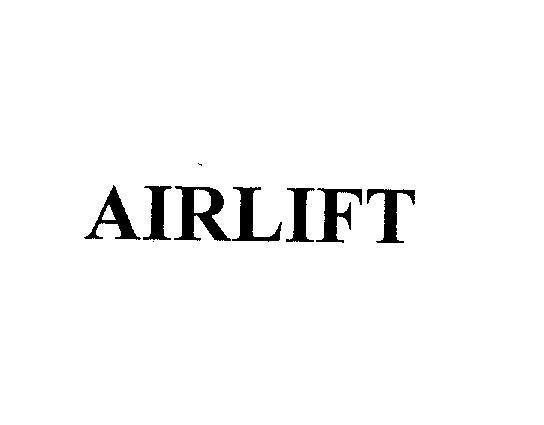 Mẫu nhãn hiệu AIRLIFT