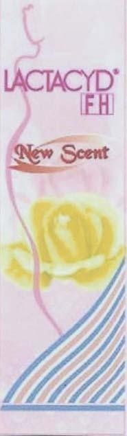 Mẫu nhãn hiệu LACTACYD FH NEW SCENT