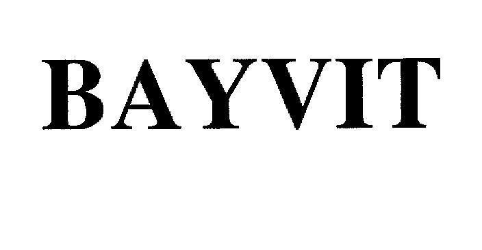 Mẫu nhãn hiệu BAYVIT