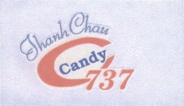 Mẫu nhãn hiệu THANH CHAU C CANDY C737