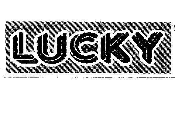 Mẫu nhãn hiệu LUCKY
