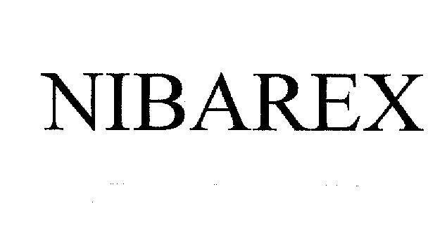 Mẫu nhãn hiệu NIBAREX