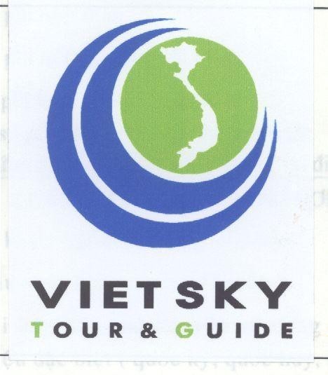 Mẫu nhãn hiệu VIET SKY TOUR & GUIDE