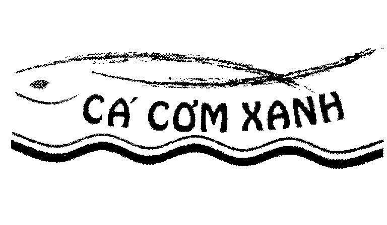 Mẫu nhãn hiệu Cá Cơm Xanh