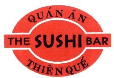Mẫu nhãn hiệu Quán Ăn THE SUSHI BAR Thiên Quế