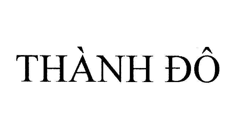 Mẫu nhãn hiệu THàNH ĐÔ