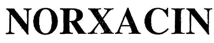 Mẫu nhãn hiệu NORXACIN